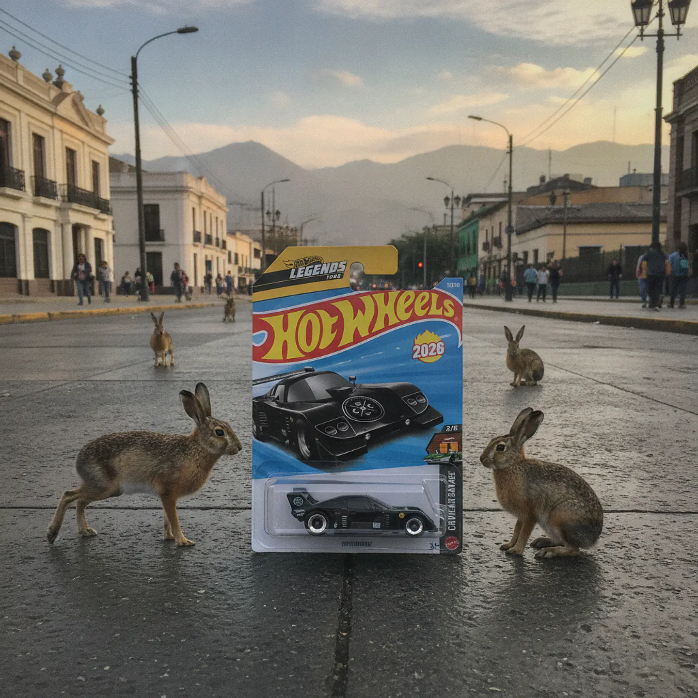 Hot Wheels - La Liebre - Dream Garage 2/5. Escala 1:64 Auto de Juguete Coleccionable 3