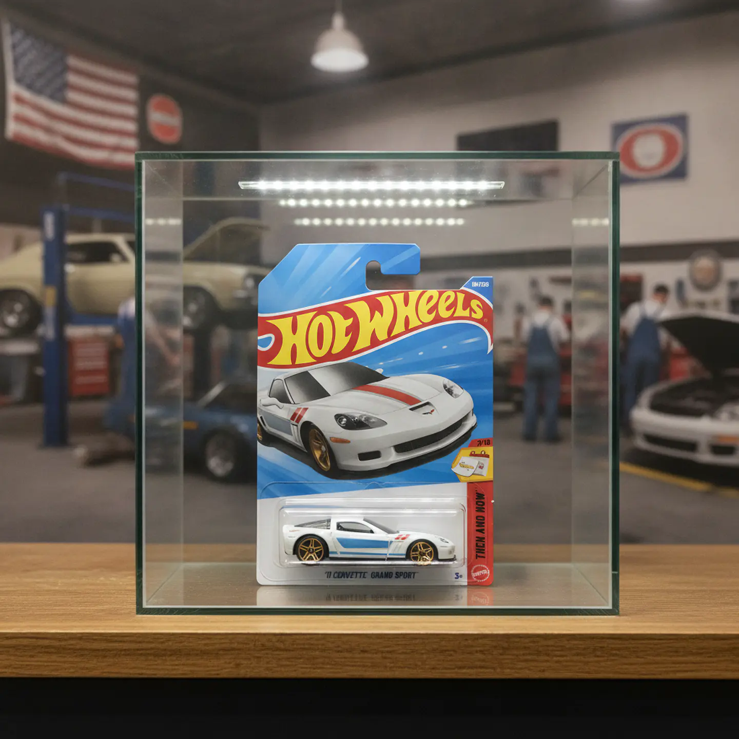 Hot Wheels - 11 Corvette Grand Sport - Then And Now 7/10 - Escala 1:64 2