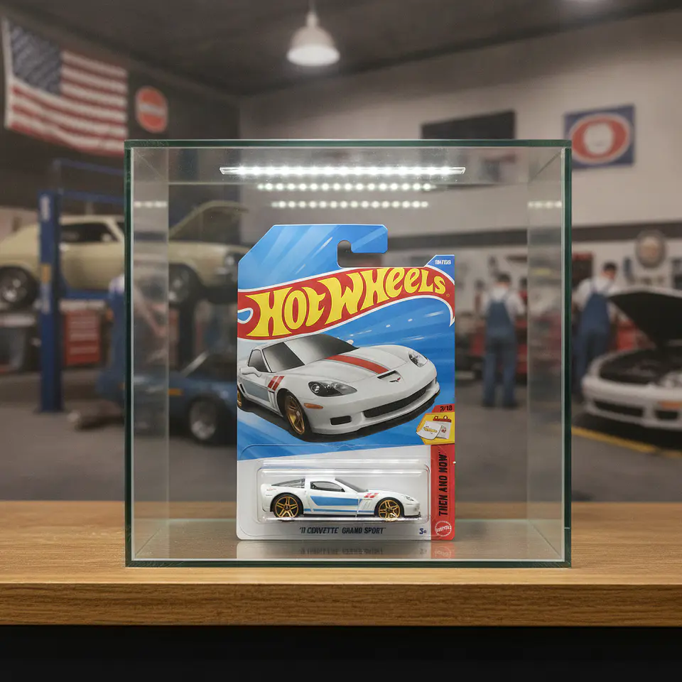 Hot Wheels - 11 Corvette Grand Sport - Then And Now 7/10 - Escala 1:64 2