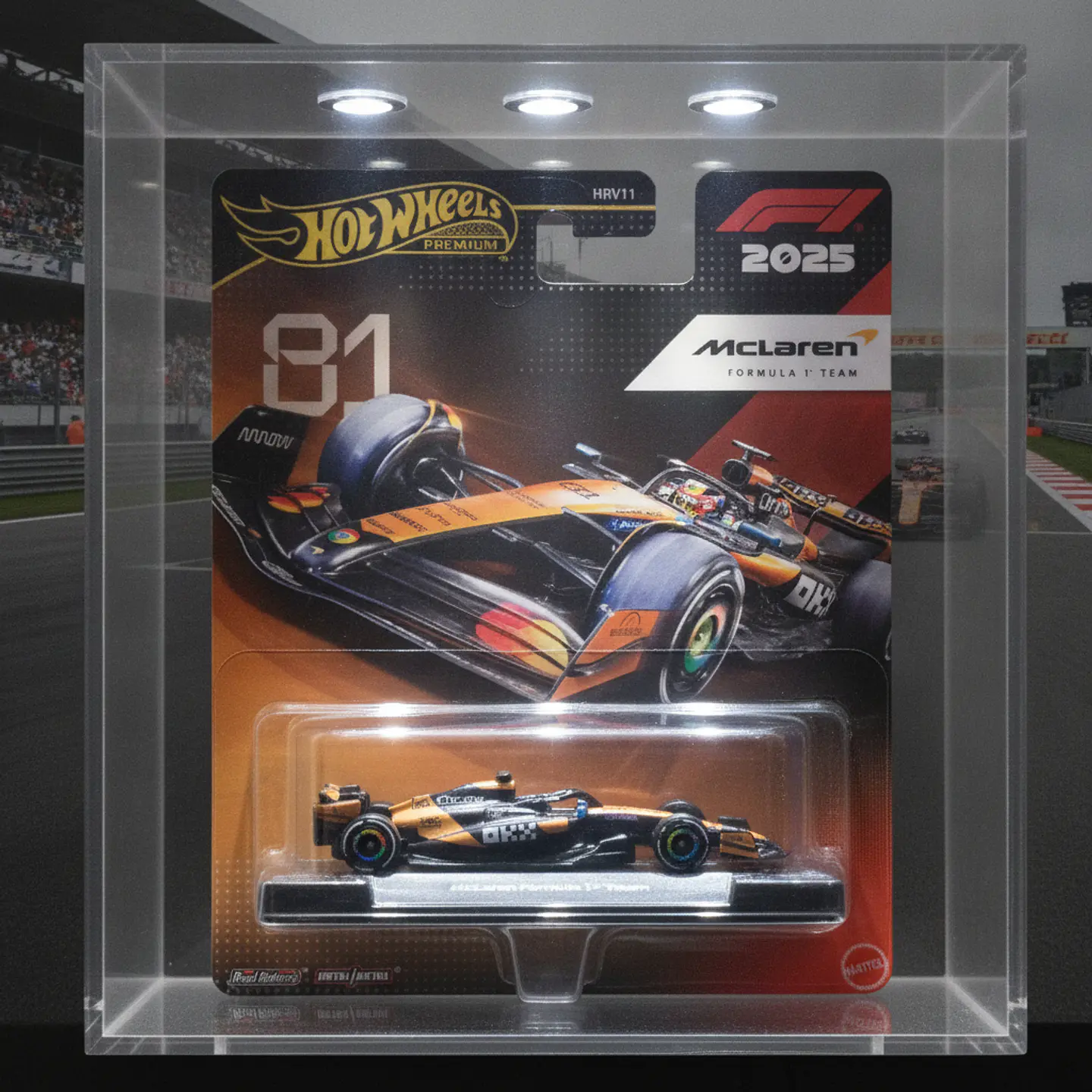 Mclaren Formula 1 Team #81 - 2025 - Fórmula 1 - Hot Wheels Premium - F1 Escala 1:64 2