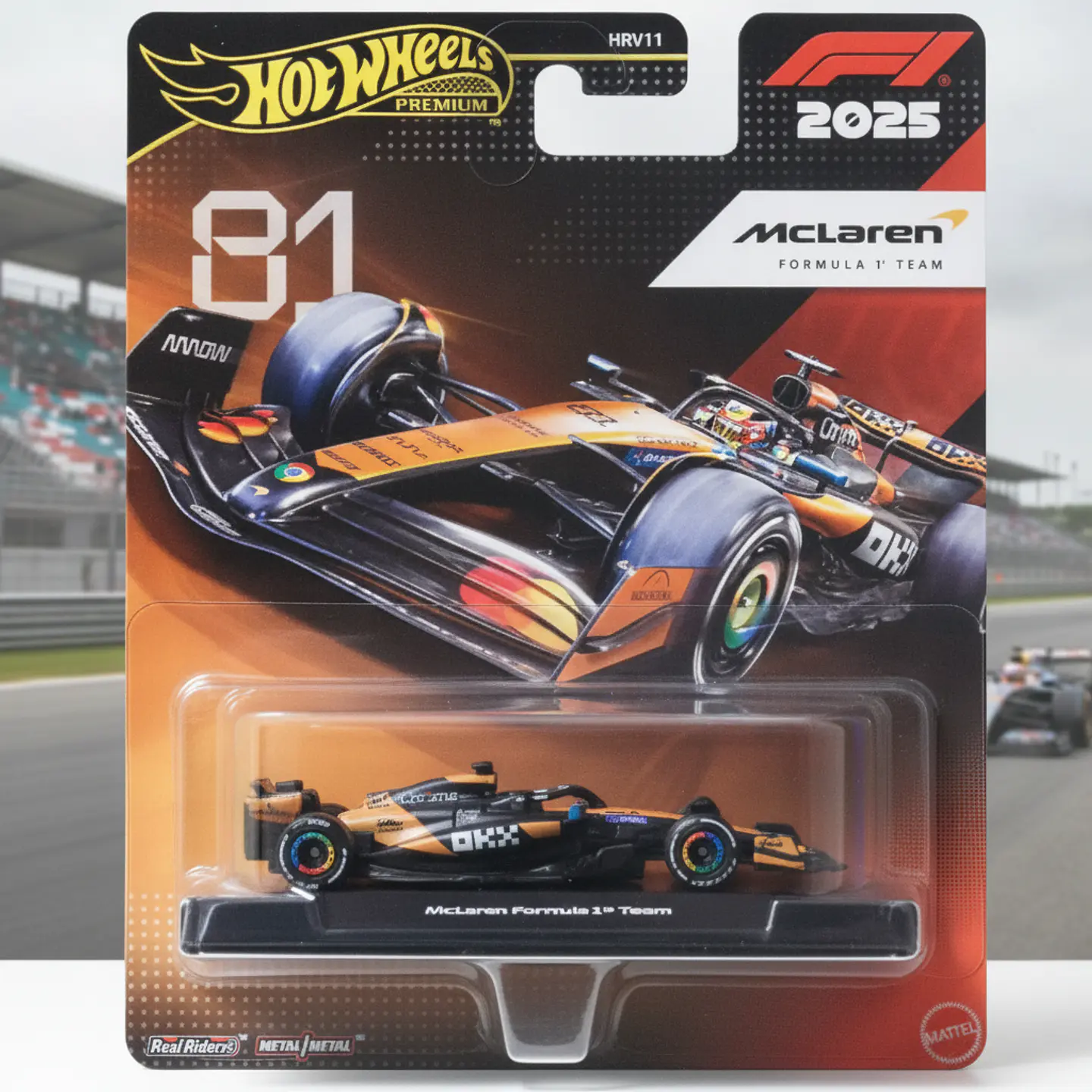 Mclaren Formula 1 Team #81 - 2025 - Fórmula 1 - Hot Wheels Premium - F1 Escala 1:64 3