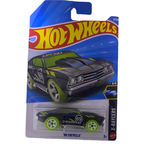 Hot Wheels - 69 Chevelle - X-Raycers 3/5 - Escala 1:64