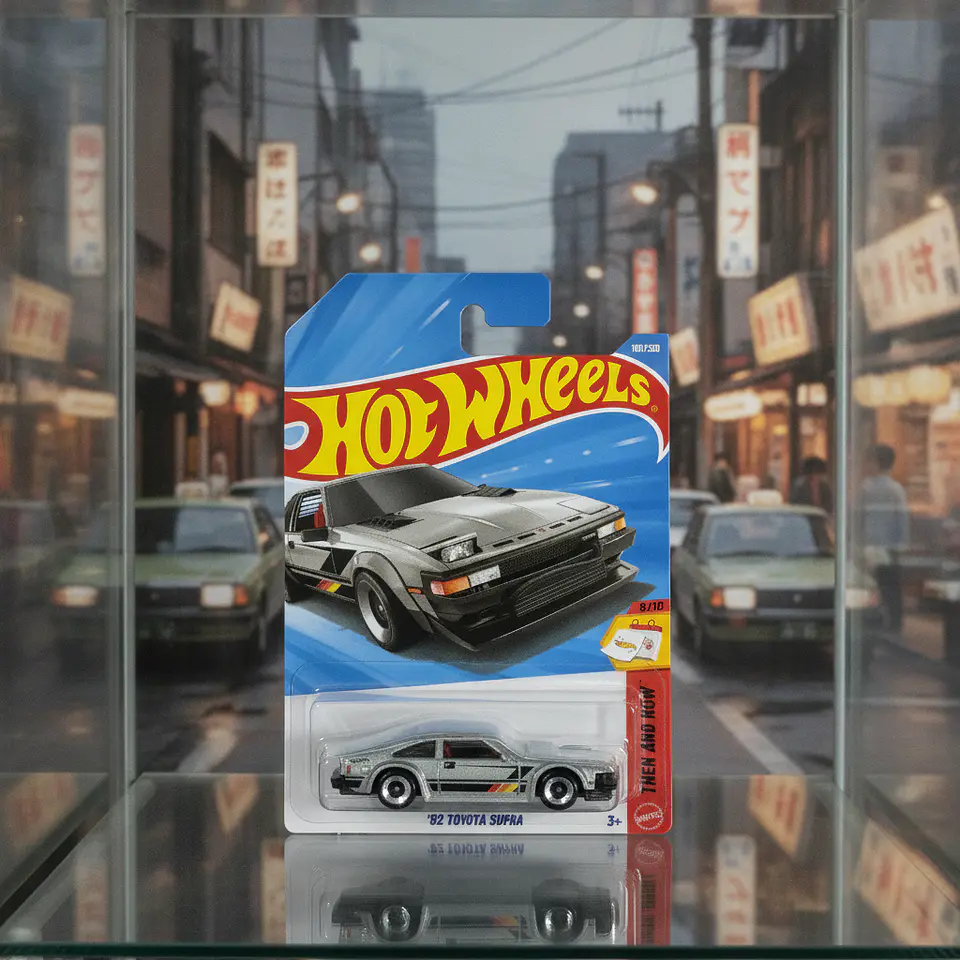 Hot Wheels - 82 Toyota Supra - Then And Now 8/10 - Escala 1:64 4