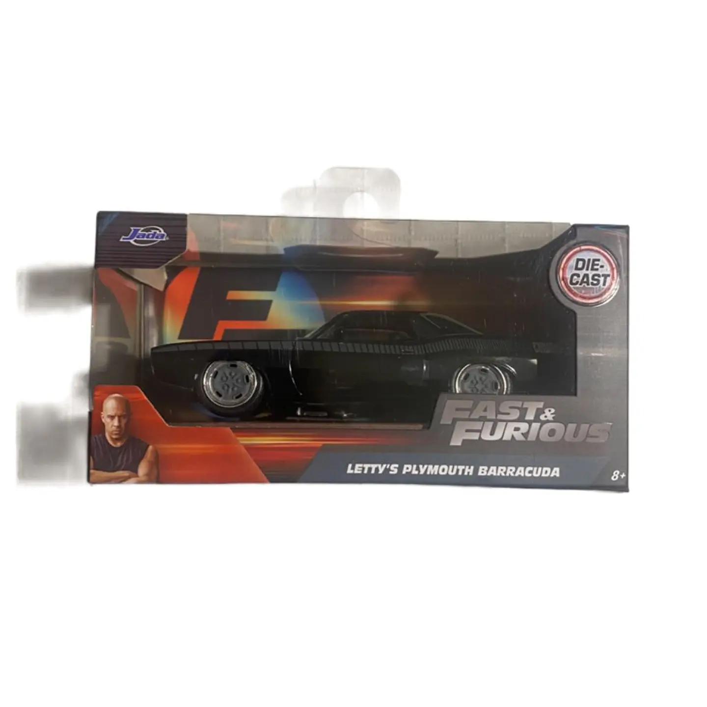 Jada - Letty's Plymouth Barracuda - Rápidos y Furiosos - Escala 1:32 Coleccionable 1