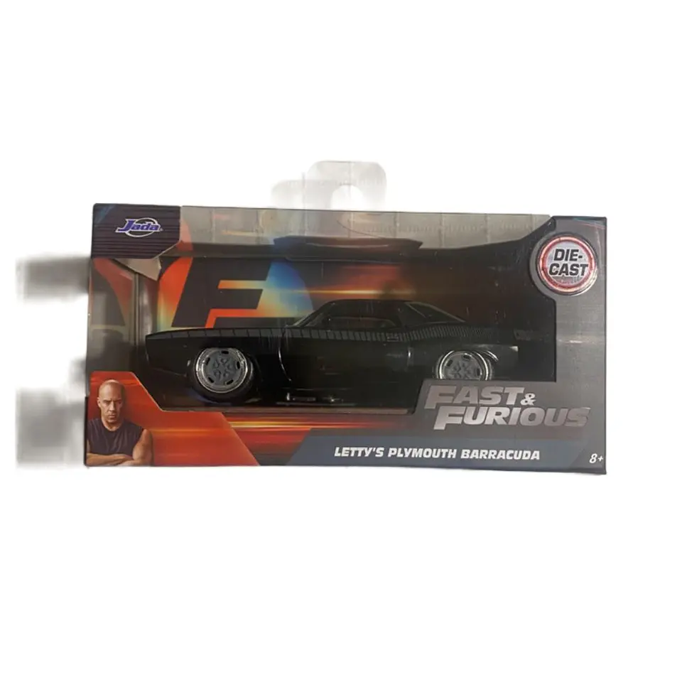 Jada - Letty's Plymouth Barracuda - Rápidos y Furiosos - Escala 1:32 Coleccionable 1