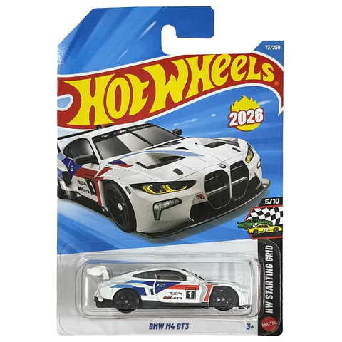 Hot Wheels - BMW M4 GT3 - HW Starting Grid 5/10 - Escala 1:64 año 2026