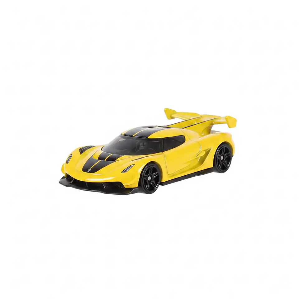 Hot Wheels - 2020 Koenigsegg Jesko - Race Day 5/10 - Escala 1:64 año 2025 Amarillo 2