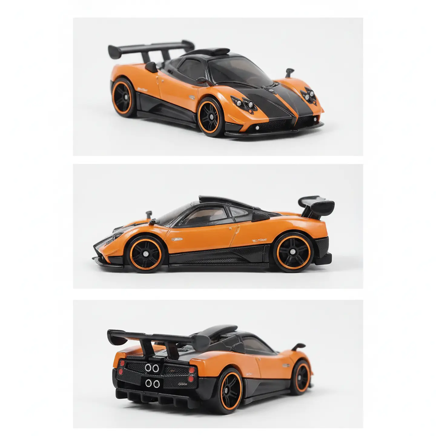 Hot Wheels - Pagani Zonda Cinque - Exoticars 4/10 - Escala 1:64 año 2026 Naranjo 2
