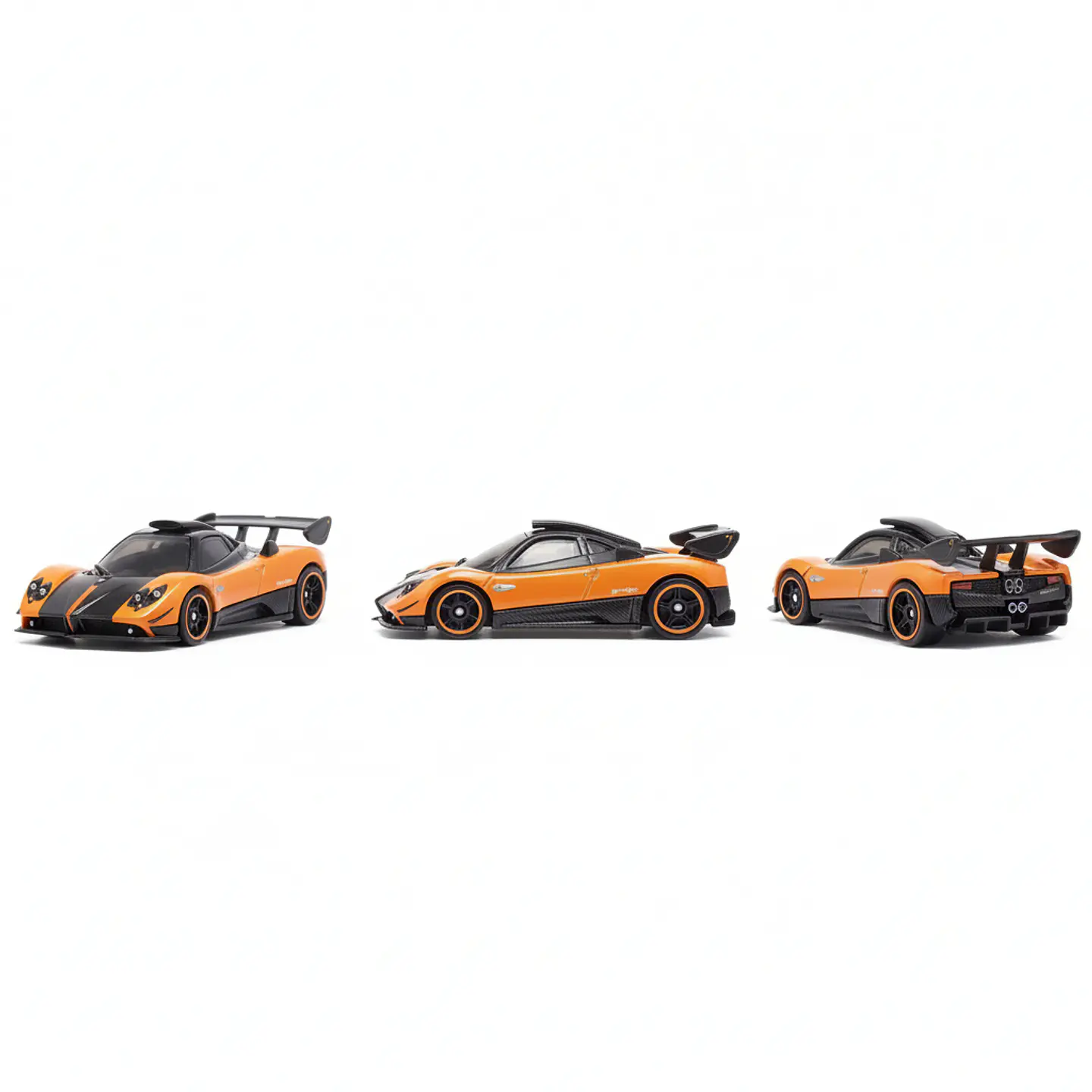 Hot Wheels - Pagani Zonda Cinque - Exoticars 4/10 - Escala 1:64 año 2026 Naranjo 3