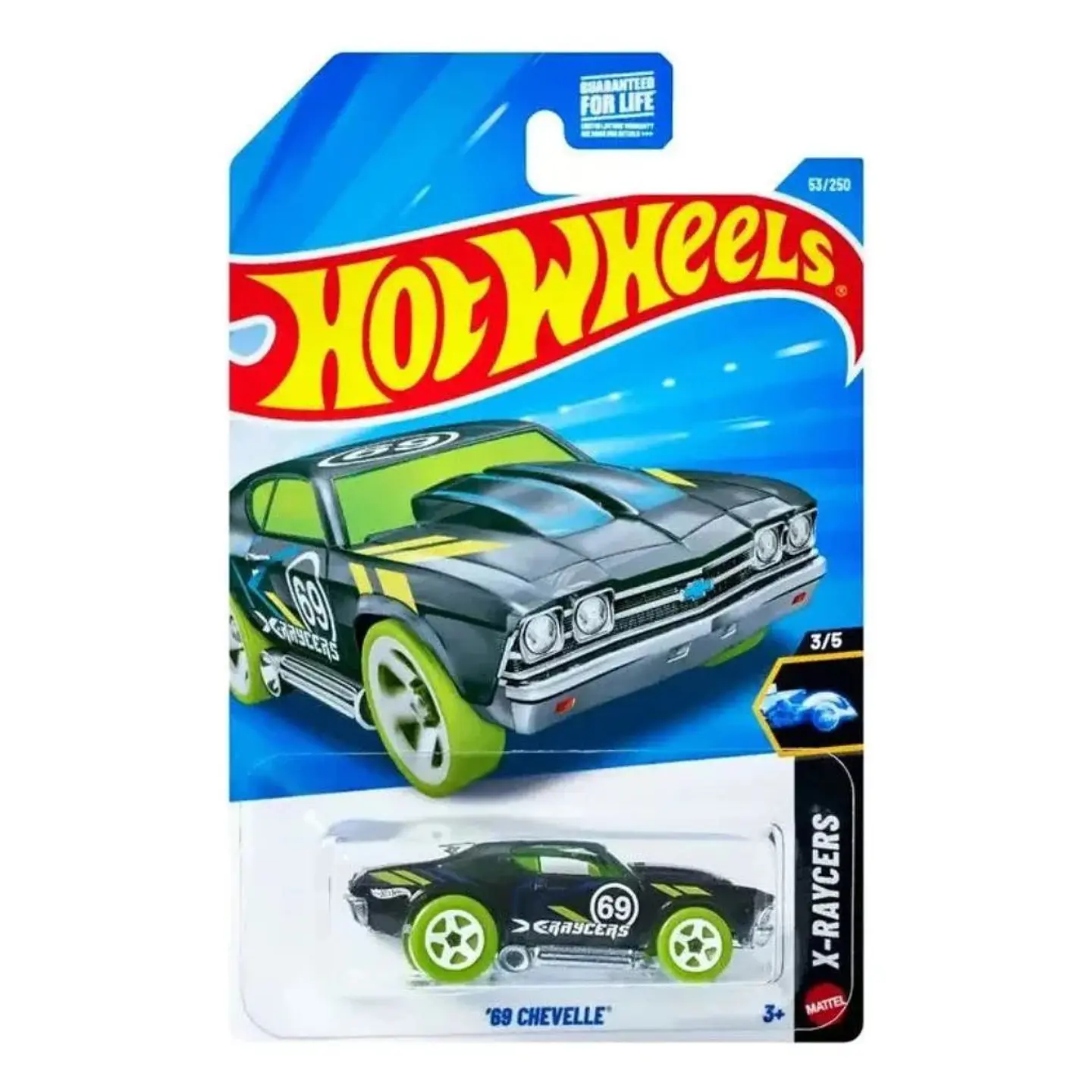 Hot Wheels - 69 Chevelle - X-Raycers 3/5 - Escala 1:64 1