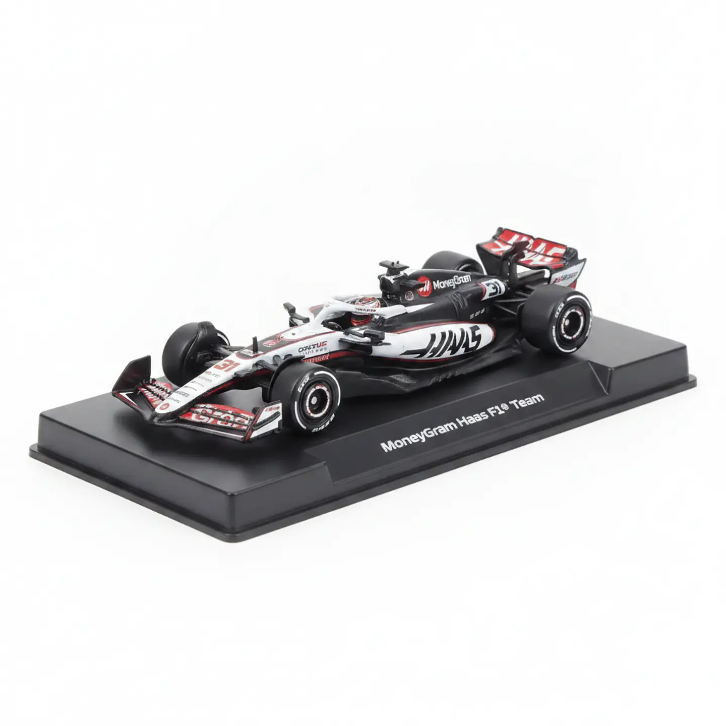 MoneyGram Haas F1 Team #31 - 2025 - Formula 1- Hot Wheels Premium - Escala 1:64 3