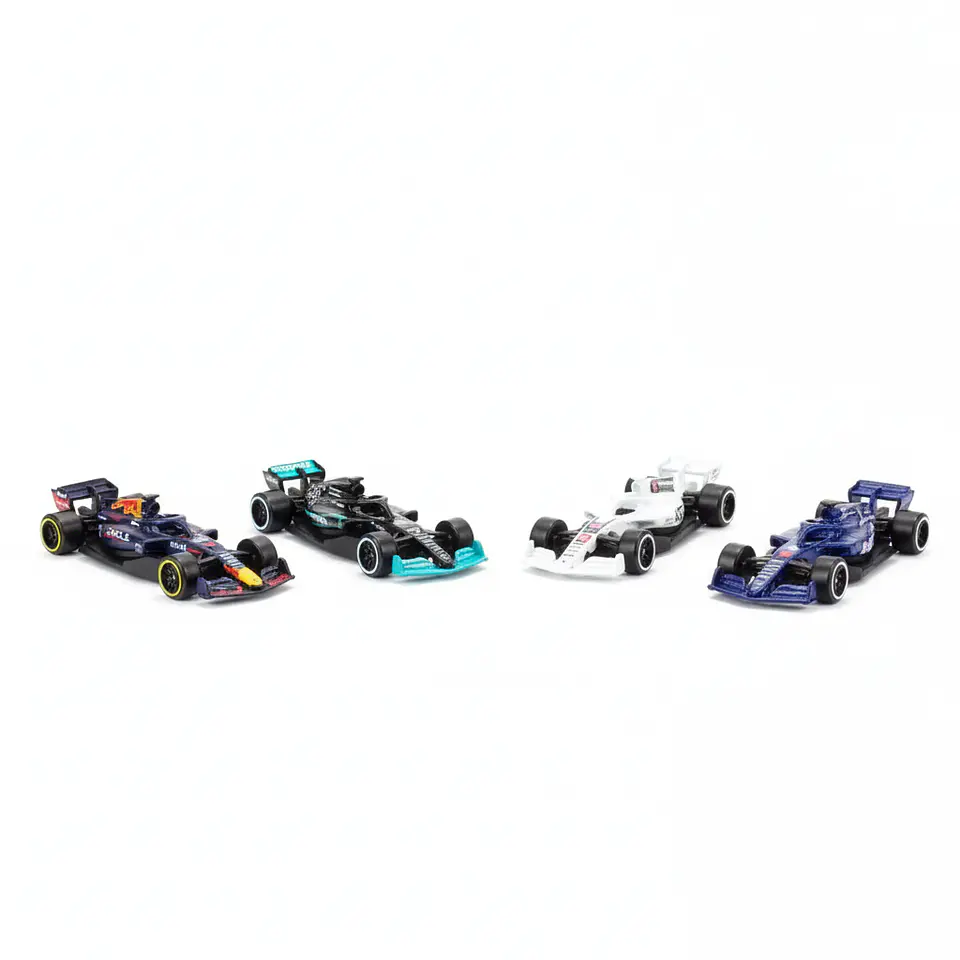 Hot Wheels - Pack 5 Autos Formula 1 Año 2025 F1 - Escala 1:64 3