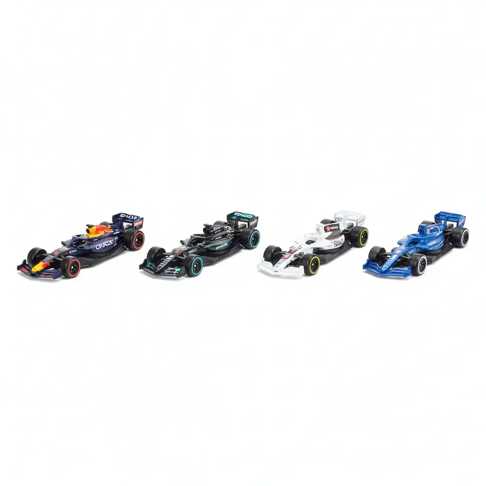 Hot Wheels - Pack 5 Autos Formula 1 Año 2025 F1 - Escala 1:64 4