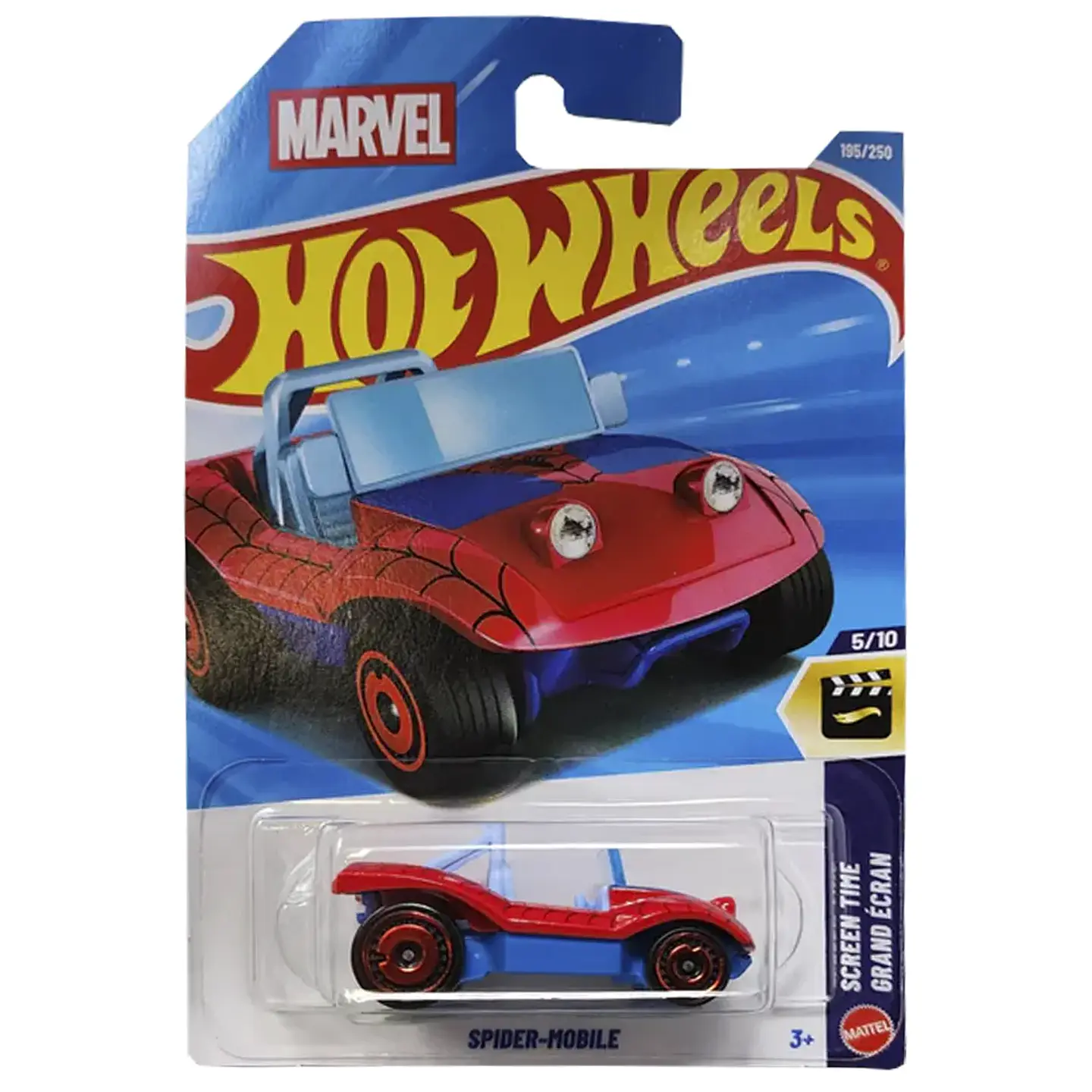 Hot Wheels - Spider Mobile - Screen Time Screen Time Grand Ecran 5/10 - Escala 1:64 1