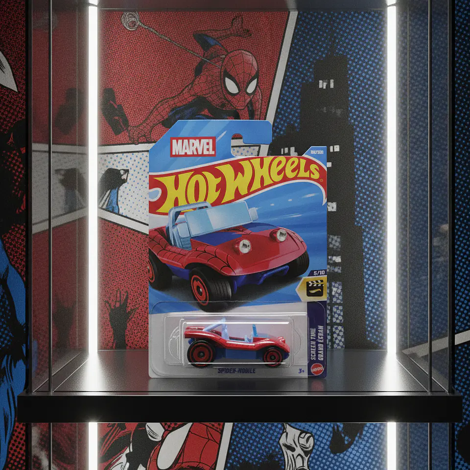 Hot Wheels - Spider Mobile - Screen Time Screen Time Grand Ecran 5/10 - Escala 1:64 4
