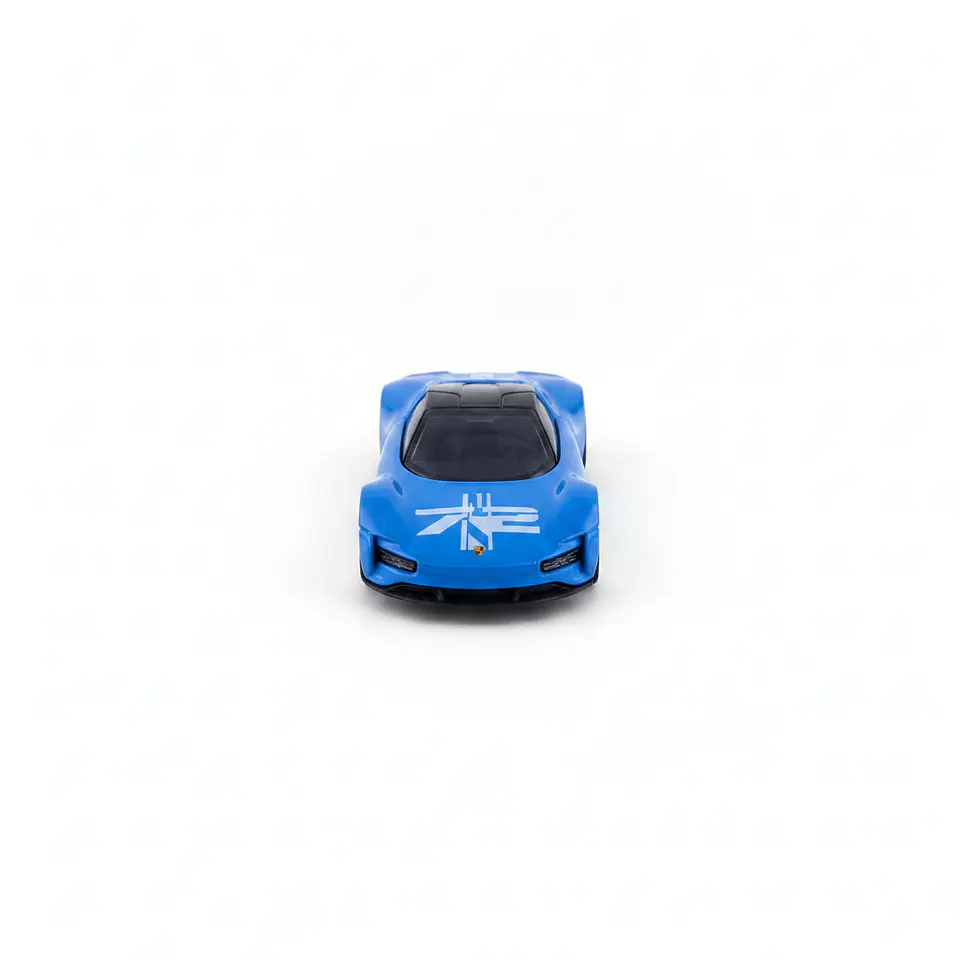 Majorette - Porsche Vision Grand Turismo Celeste - Metal Premium Deluxe Cars- Escala 1:64 2