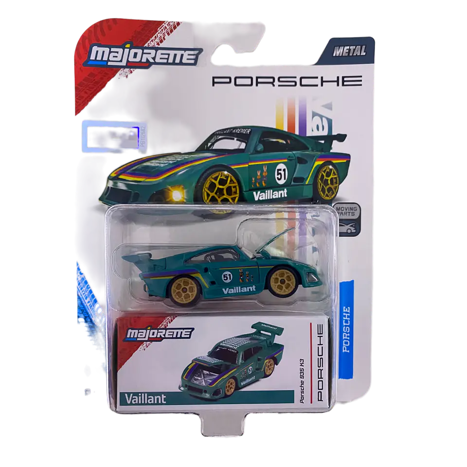 Majorette - Porsche 935 K3 Vaillant - Metal Premium Deluxe Cars- Escala 1:64 1