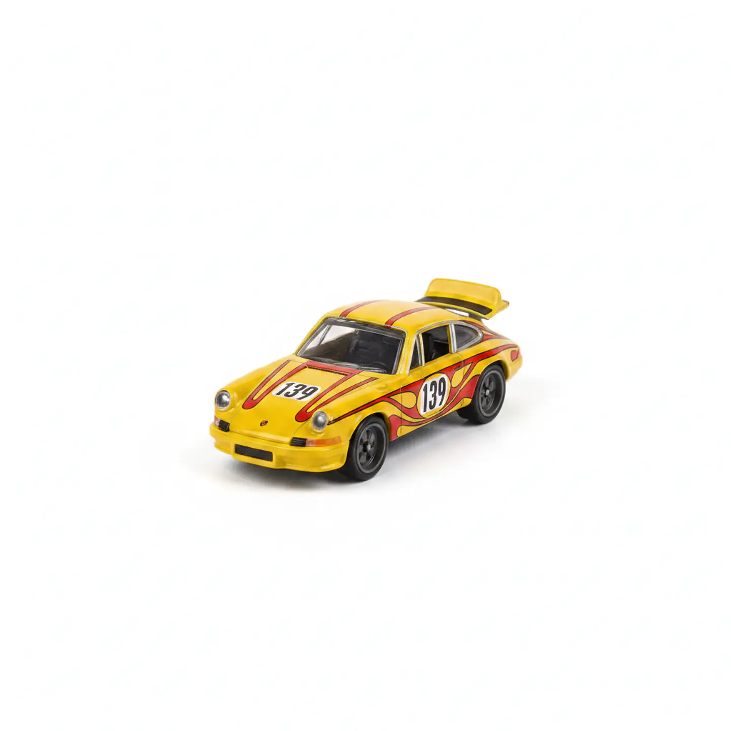 Majorette - Porsche 911 Carrera RS 2.7 Amarillo - Metal Premium Deluxe Cars- Escala 1:64 3