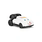 Hot Wheels - Quick Chat - Mattel 3/5 - Negro y Blanco - Escala 1:64 - Miniatura 3