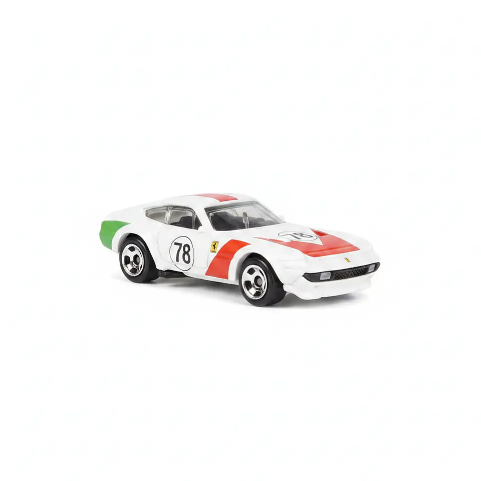 Hot Wheels - Ferrari 365 GTB4 Competizione - Ferrari 2/5 - Escala 1:64 Verde Rojo 3