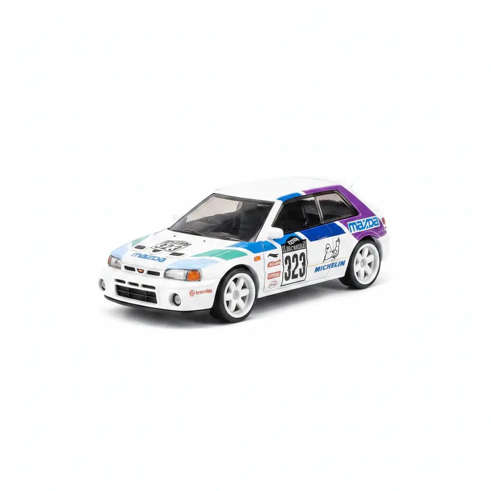 Hot Wheels Premium - Mazda 323 GTR - Modern Classics 5/5 - Escala 1:64 Metal Ruedas Reales 2