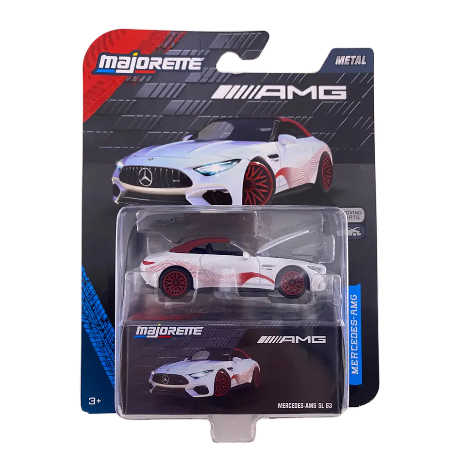 Majorette - Mercedes-AMG SL 63 - Metal Mercedes-AMG- Escala 1:64 Partes Movibles 1