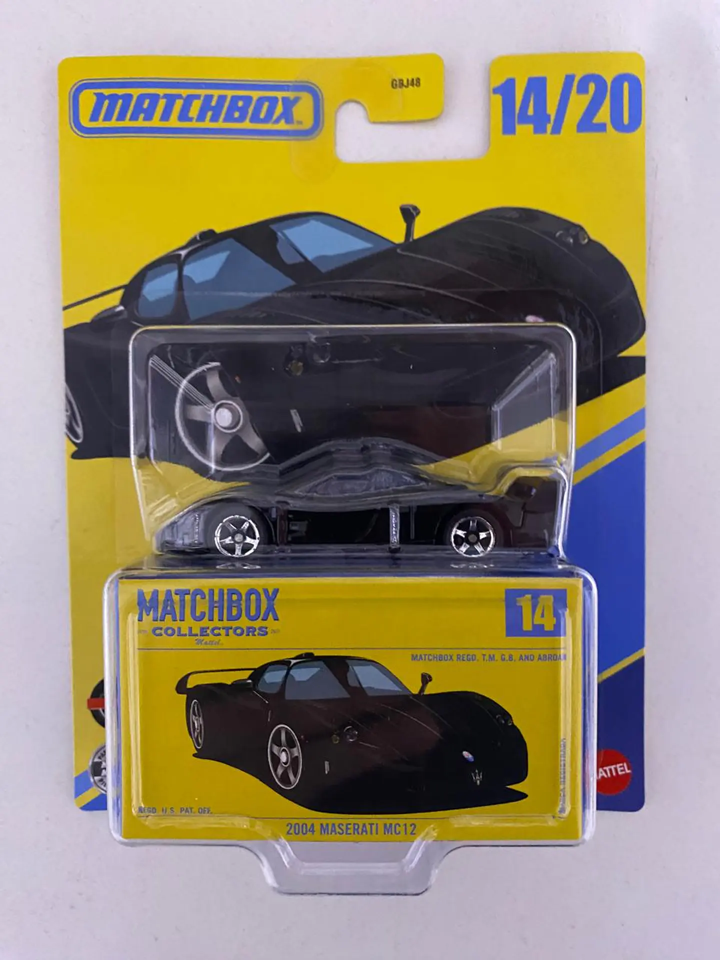 Matchbox - 2004 Maseratti MC12 - Matchbox Collector 14/20 - Escala 1:64 año 2026 5