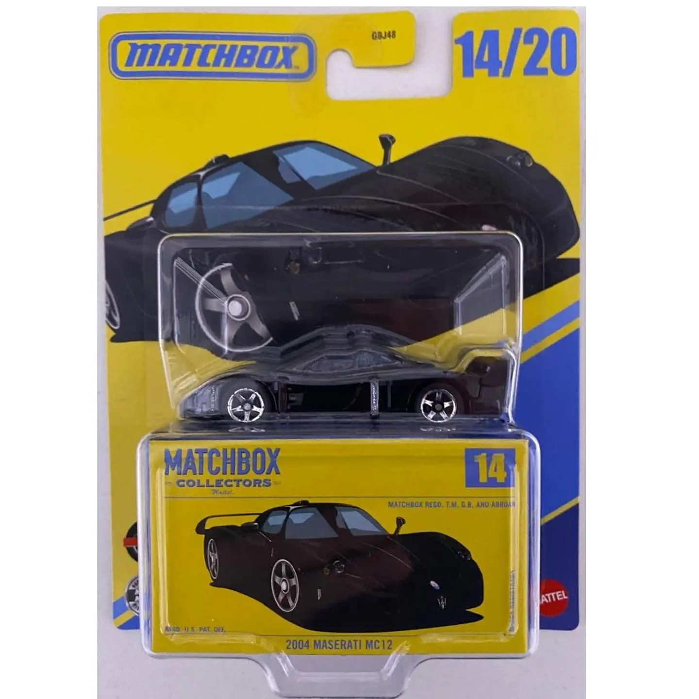 Matchbox - 2004 Maseratti MC12 - Matchbox Collector 14/20 - Escala 1:64 año 2026 2