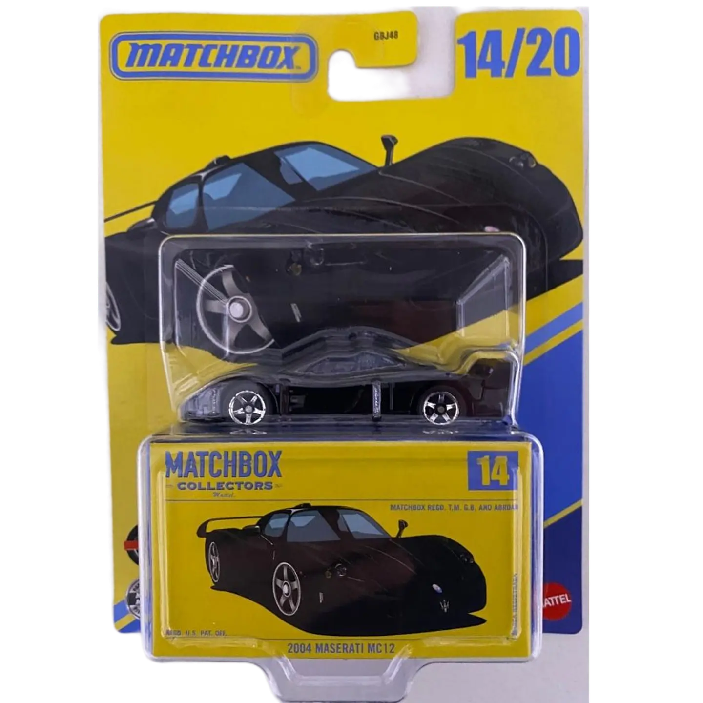 Matchbox - 2004 Maseratti MC12 - Matchbox Collector 14/20 - Escala 1:64 año 2026 1