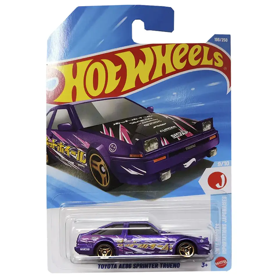 Hot Wheels - Toyota AE86 Sprinter Trueno - HW J-Imports 9/10 - Escala 1:64 1