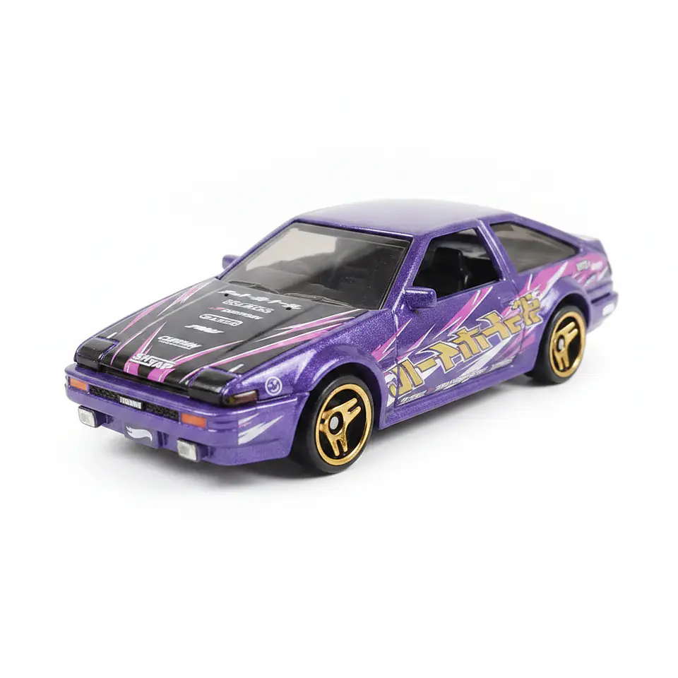 Hot Wheels - Toyota AE86 Sprinter Trueno - HW J-Imports 9/10 - Escala 1:64 3