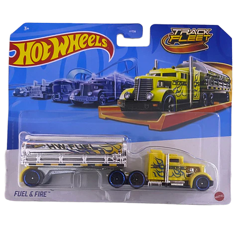 Hot Wheels - Fuel & Fire - Track Fleet - Escala 1:64