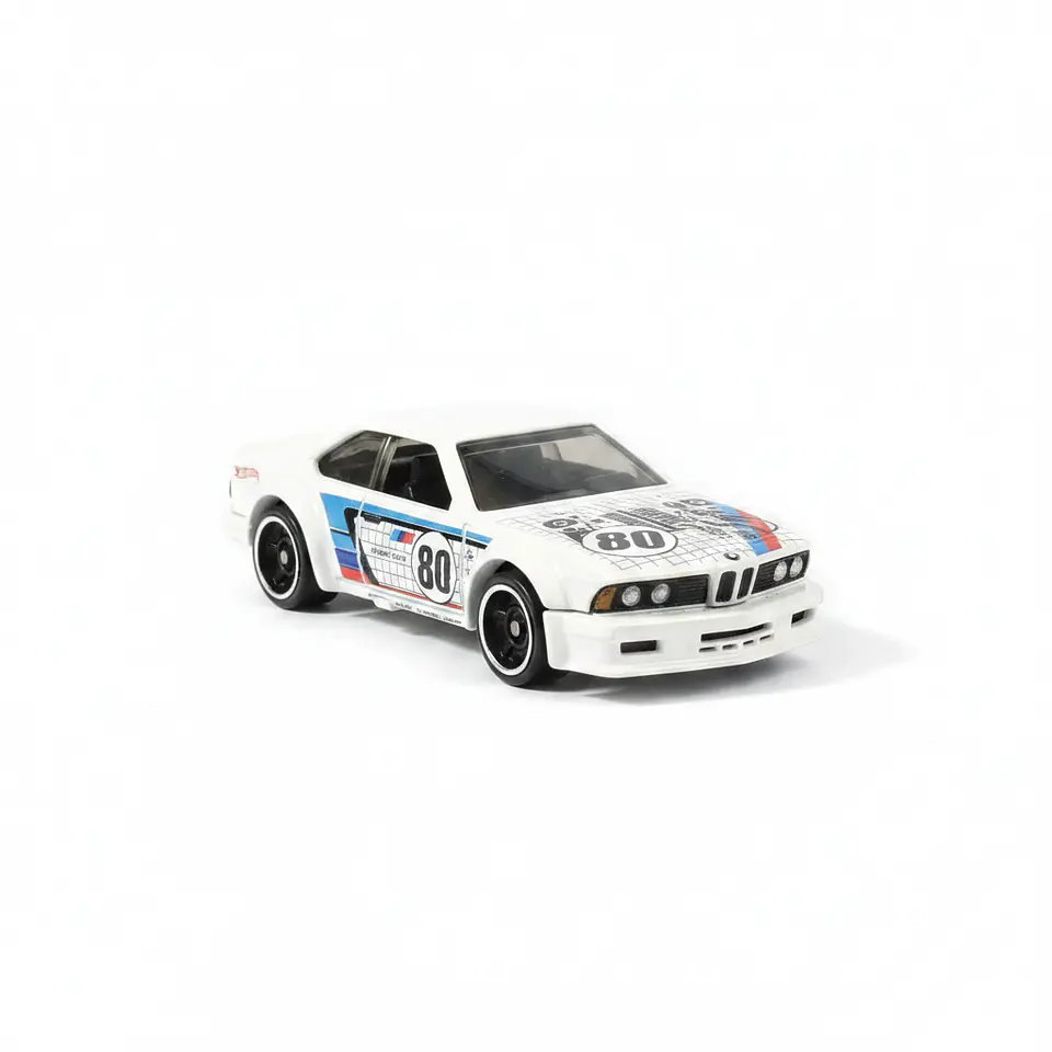 Hot Wheels - BMW 635 CSi - Euro 7/10 - Blanco Escala 1:64 2