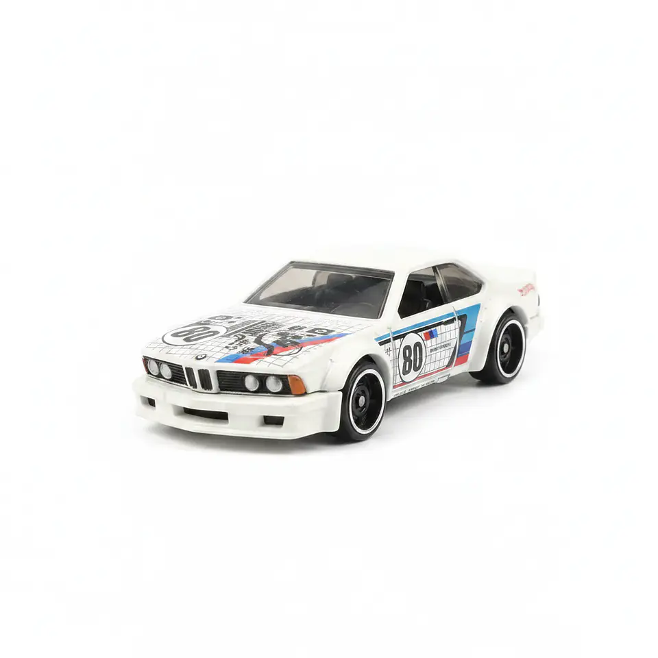 Hot Wheels - BMW 635 CSi - Euro 7/10 - Blanco Escala 1:64 3