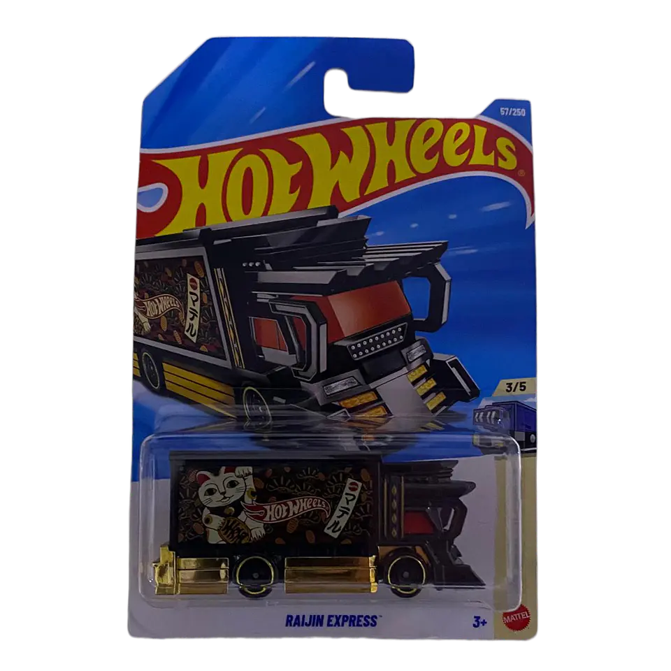 Hot Wheels - Raijin Express - HW Heavyweights 3/5 - Escala 1:64 1