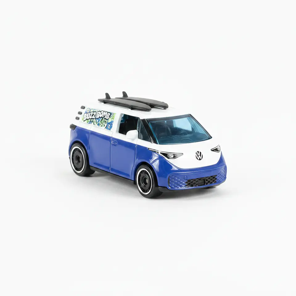 Hot Wheels - VW ID. Buzz Bomb - HW Euro 4/10 - Escala 1:64 Azul 3