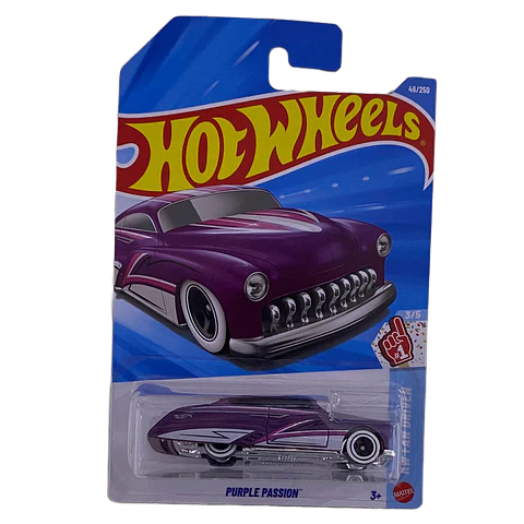 Hot Wheels - Purple Passion - HW Fan Driven 3/5 - Escala 1:64 Morado