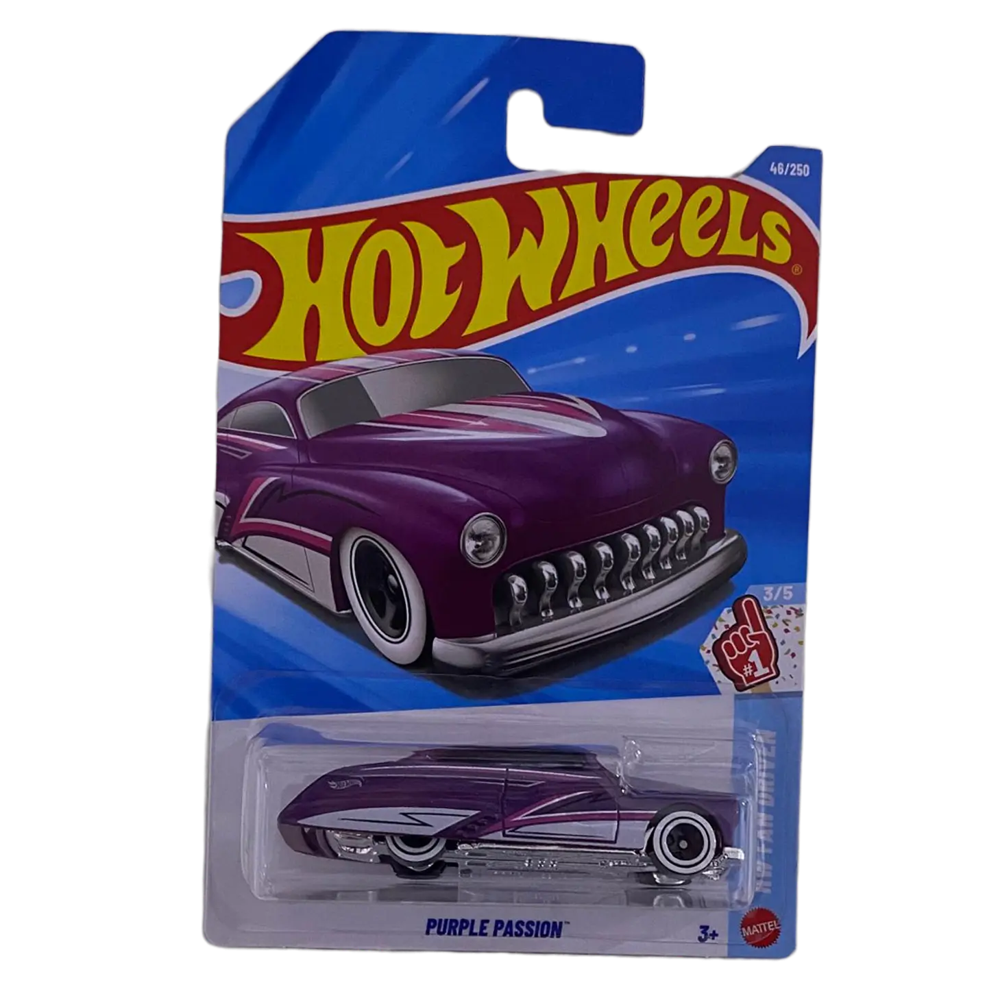 Hot Wheels - Purple Passion - HW Fan Driven 3/5 - Escala 1:64 Morado 1