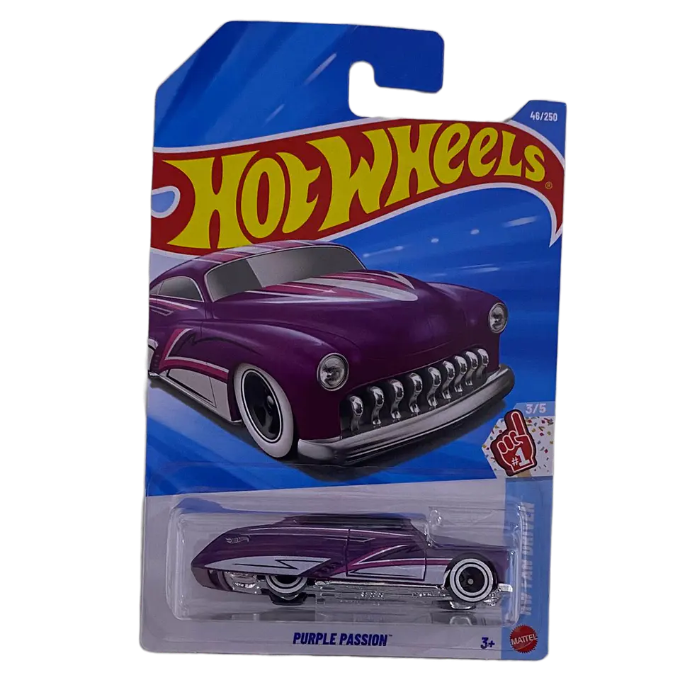 Hot Wheels - Purple Passion - HW Fan Driven 3/5 - Escala 1:64 Morado 1