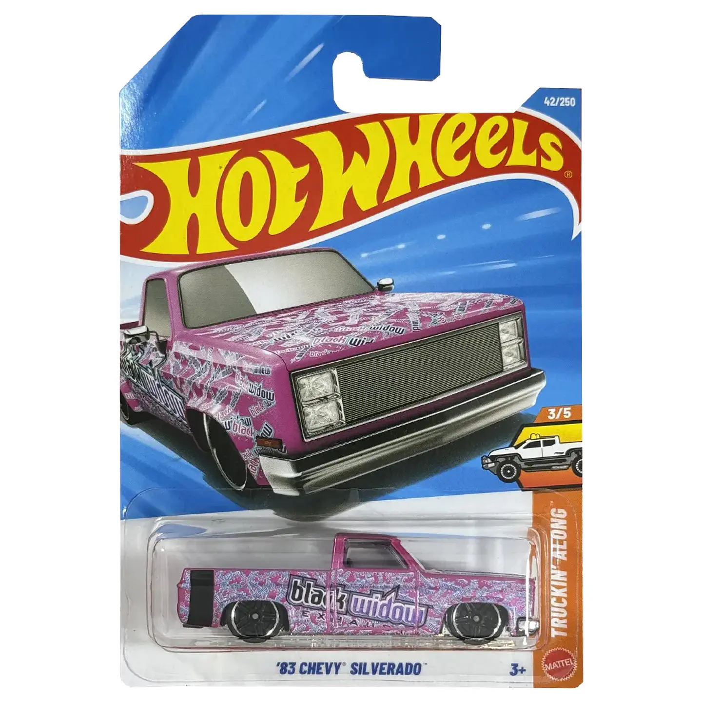 Hot Wheels - 83 Chevy Silverado - Truckin Along 3/5 - Escala 1:64 1