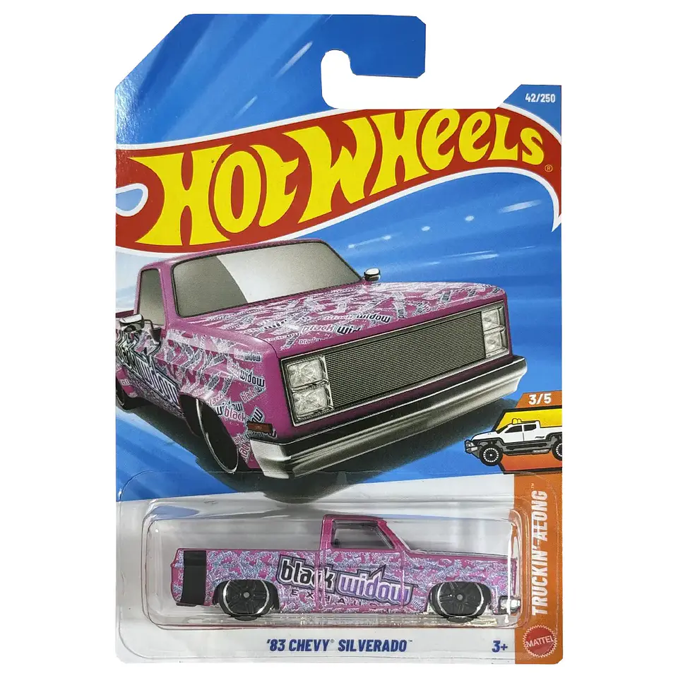 Hot Wheels - 83 Chevy Silverado - Truckin Along 3/5 - Escala 1:64 1