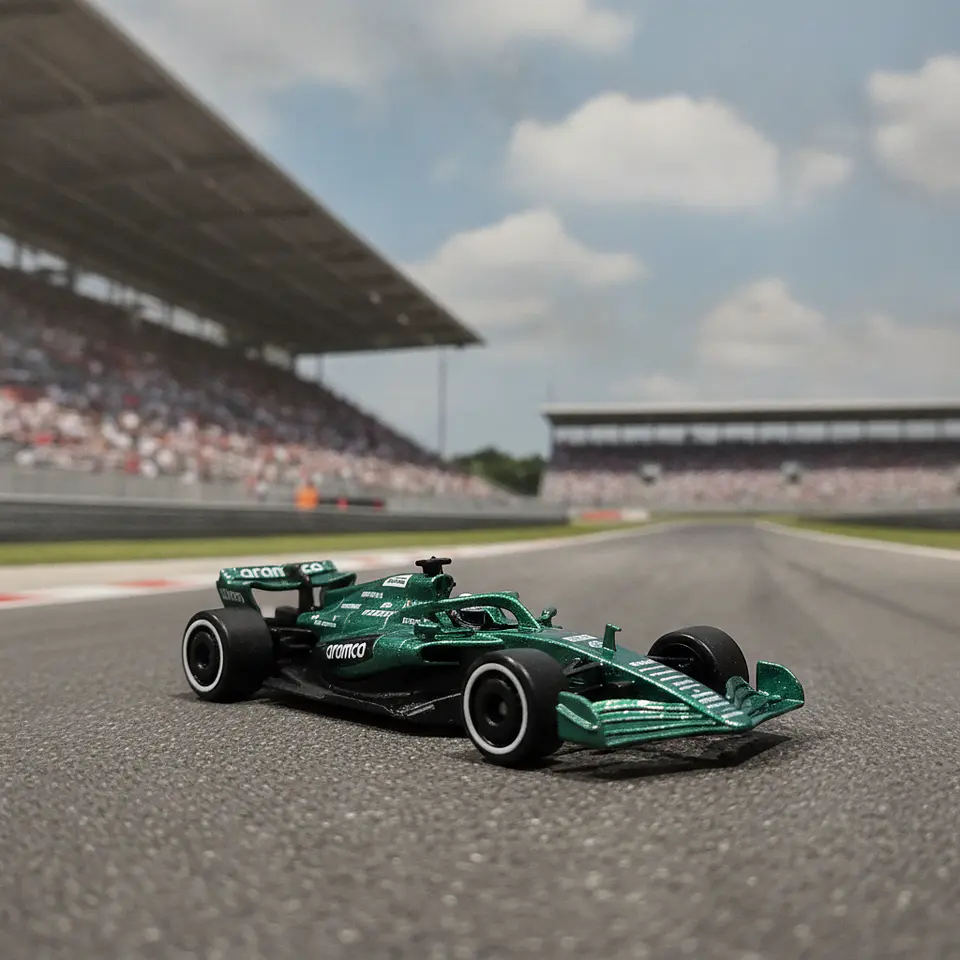 Hot Wheels - Aston Martin Aramco Formula One Team / Equipe - Formula 1 5/5 - Escala 1:64 4