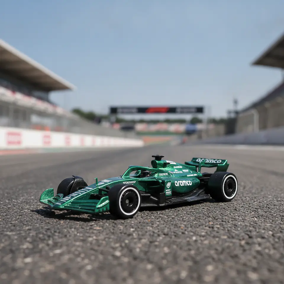 Hot Wheels - Aston Martin Aramco Formula One Team / Equipe - Formula 1 5/5 - Escala 1:64 5