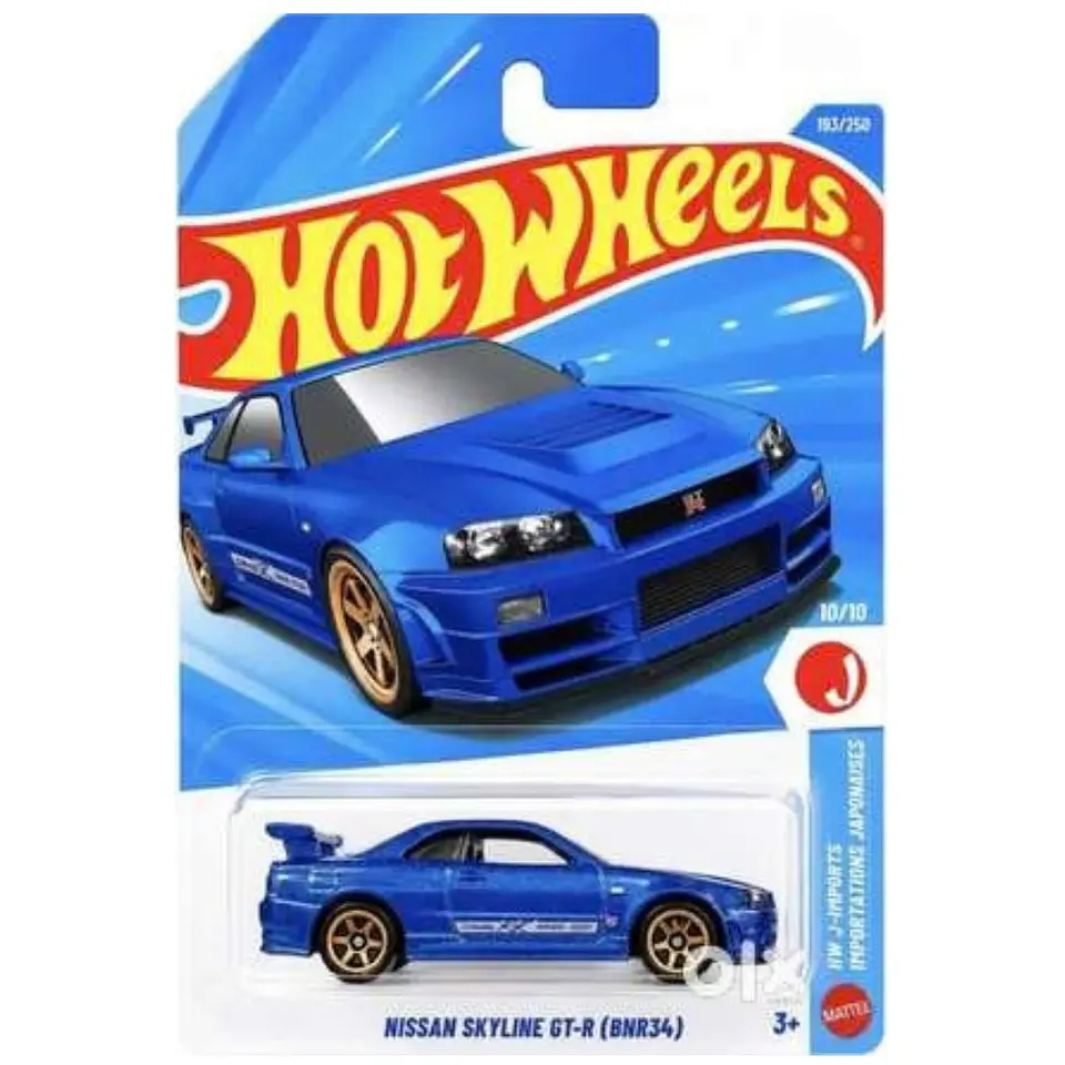 Hot Wheels - Nissan Skyline GT-R (BNR34) - HW J Imports 10/10 - Escala 1:64 1