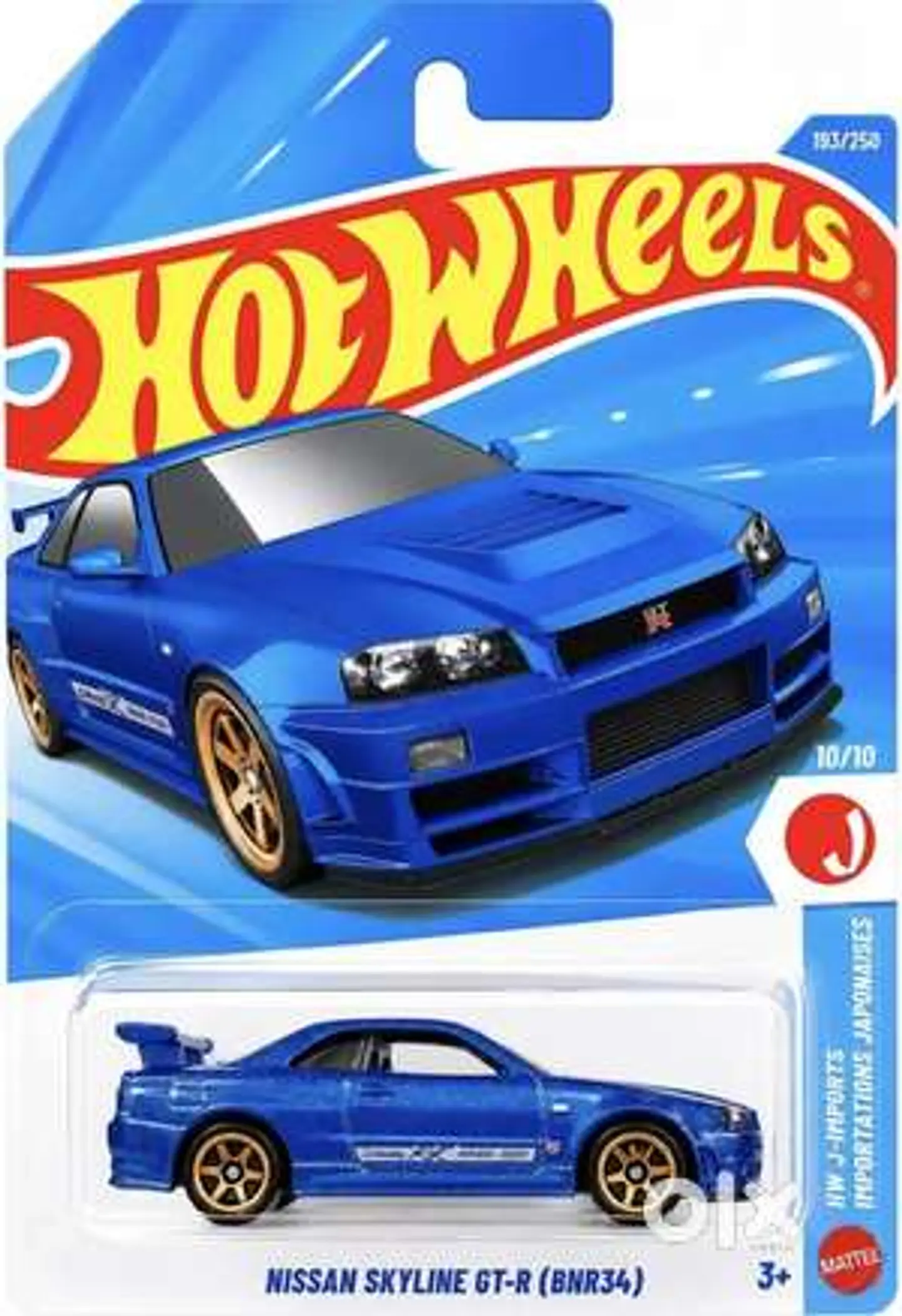 Hot Wheels - Nissan Skyline GT-R (BNR34) - HW J Imports 10/10 - Escala 1:64 5