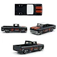 Hot Wheels - Custom/Personnalise 62 Chevy PickUp/Camionnette - Rod Squad 8/10 - Escala 1:64 - Miniatura 2