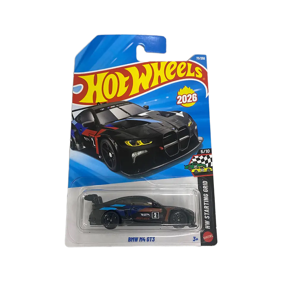 Hot Wheels - BMW M4 GT3 - HW Starting Grid 5/10 - Negro - Escala 1:64 año 2026 4
