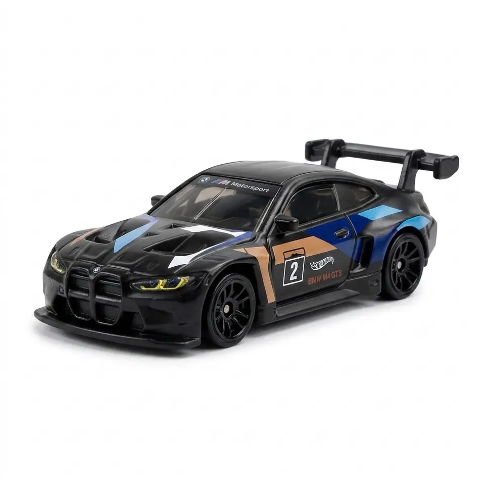 Hot Wheels - BMW M4 GT3 - HW Starting Grid 5/10 - Negro - Escala 1:64 año 2026 2