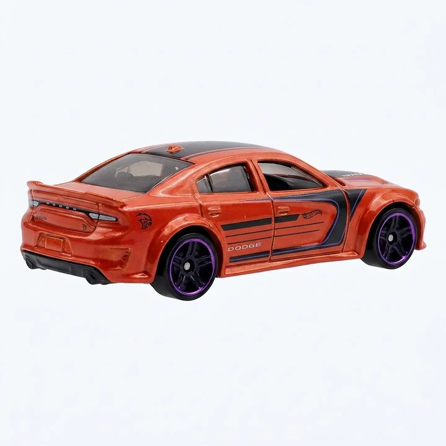 Hot Wheels - 20 Dodge Charger Hellcat - Nightspeed 10/10 - Naranjo Escala 1:64 2