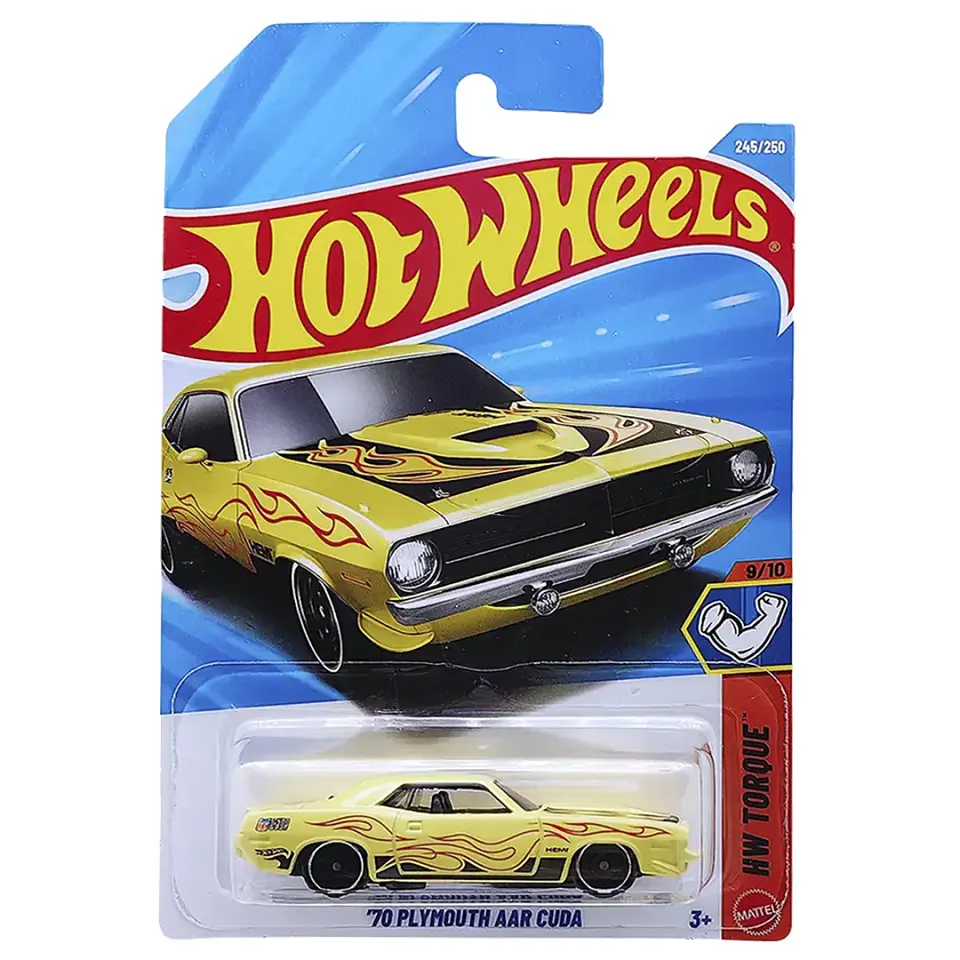 Hot Wheels - 70 Plymouth AAR Cuda - HW Torque 9/10 - Escala 1:64 1